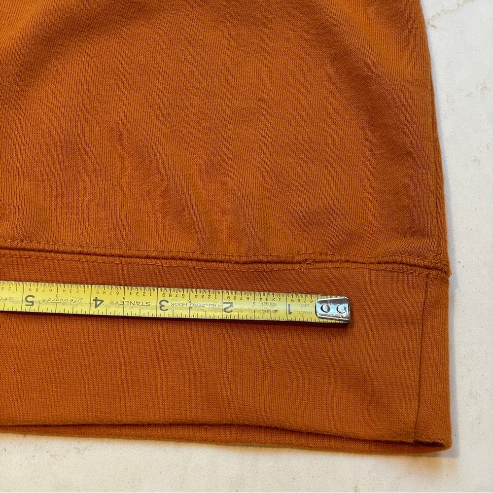 "New York Popular" super soft Gold Crewneck Sweatshirt with Red Hanalei size S - Picture 11 of 11